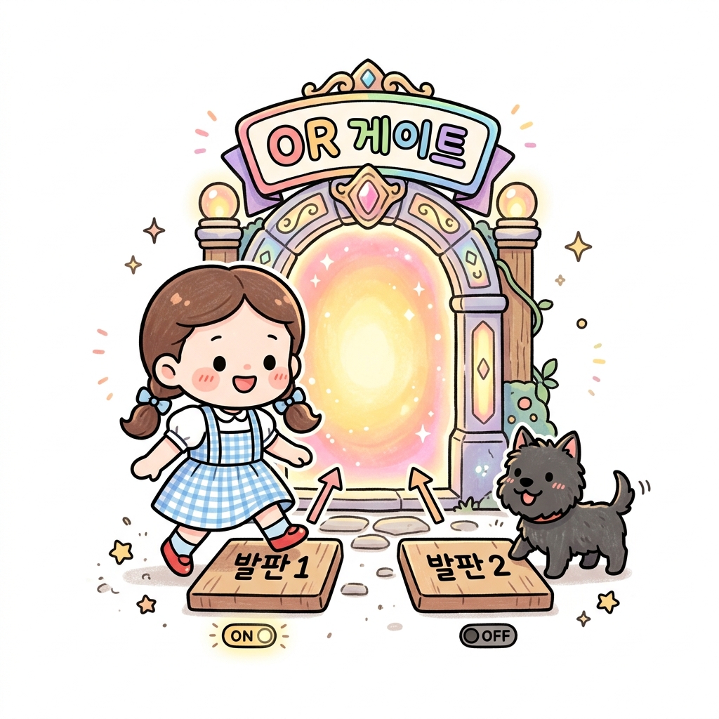 도로시의 OR 발판 작동
