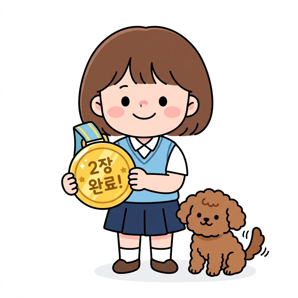 도로시의 챕터 완료 훈장