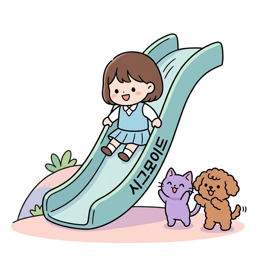 시그모이드 함수 미끄럼틀