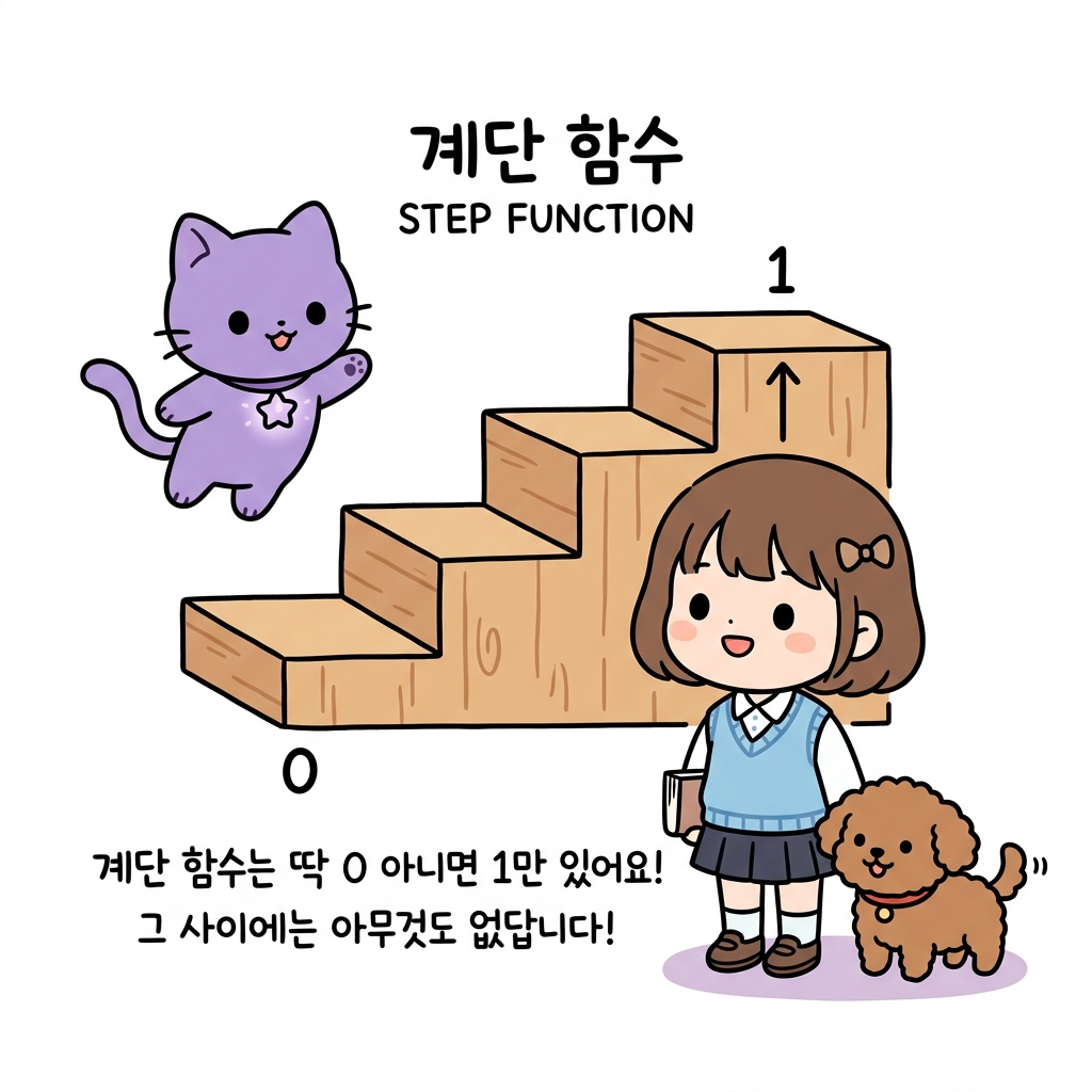 계단 함수의 특징