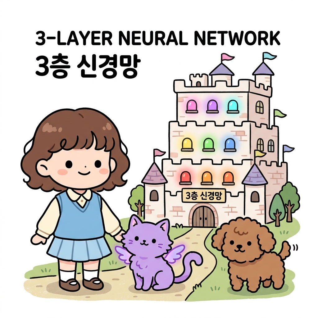 3층 신경망 구조