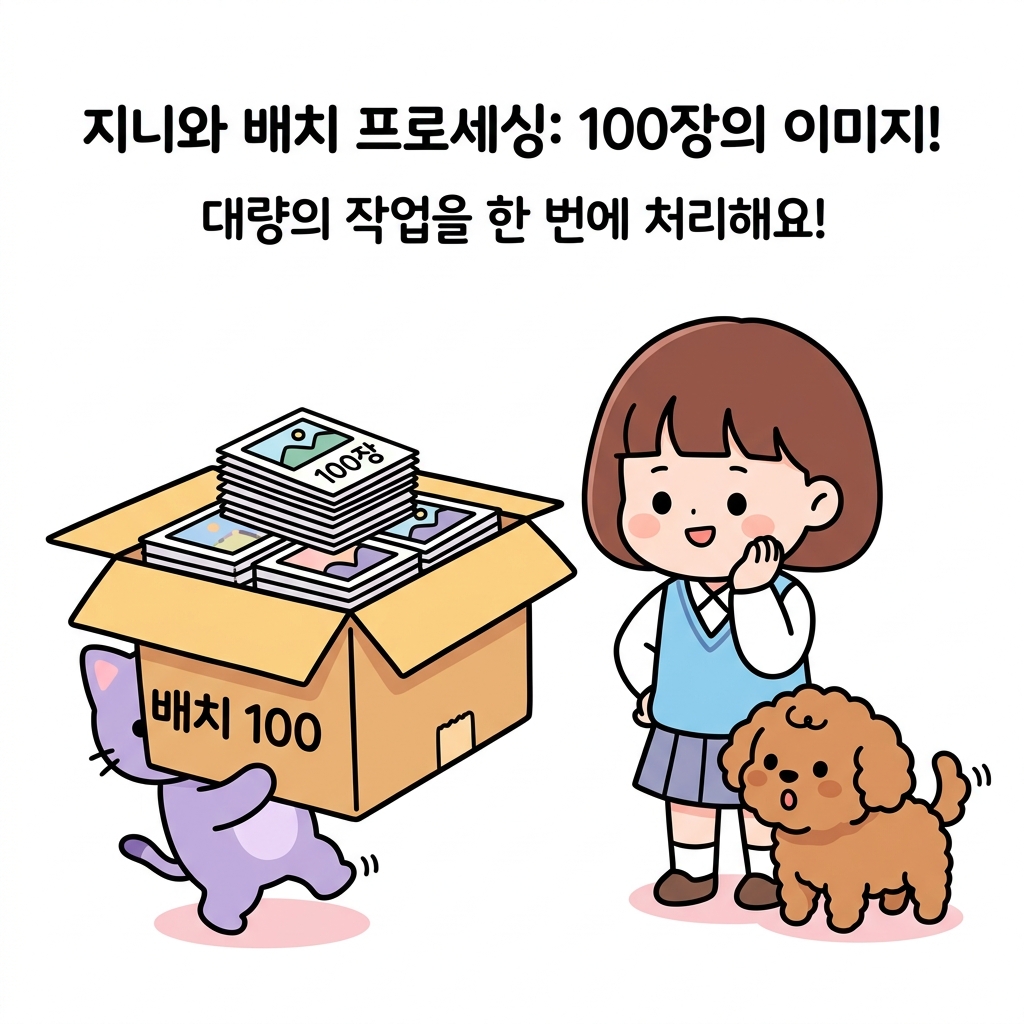 배치 처리의 효율성