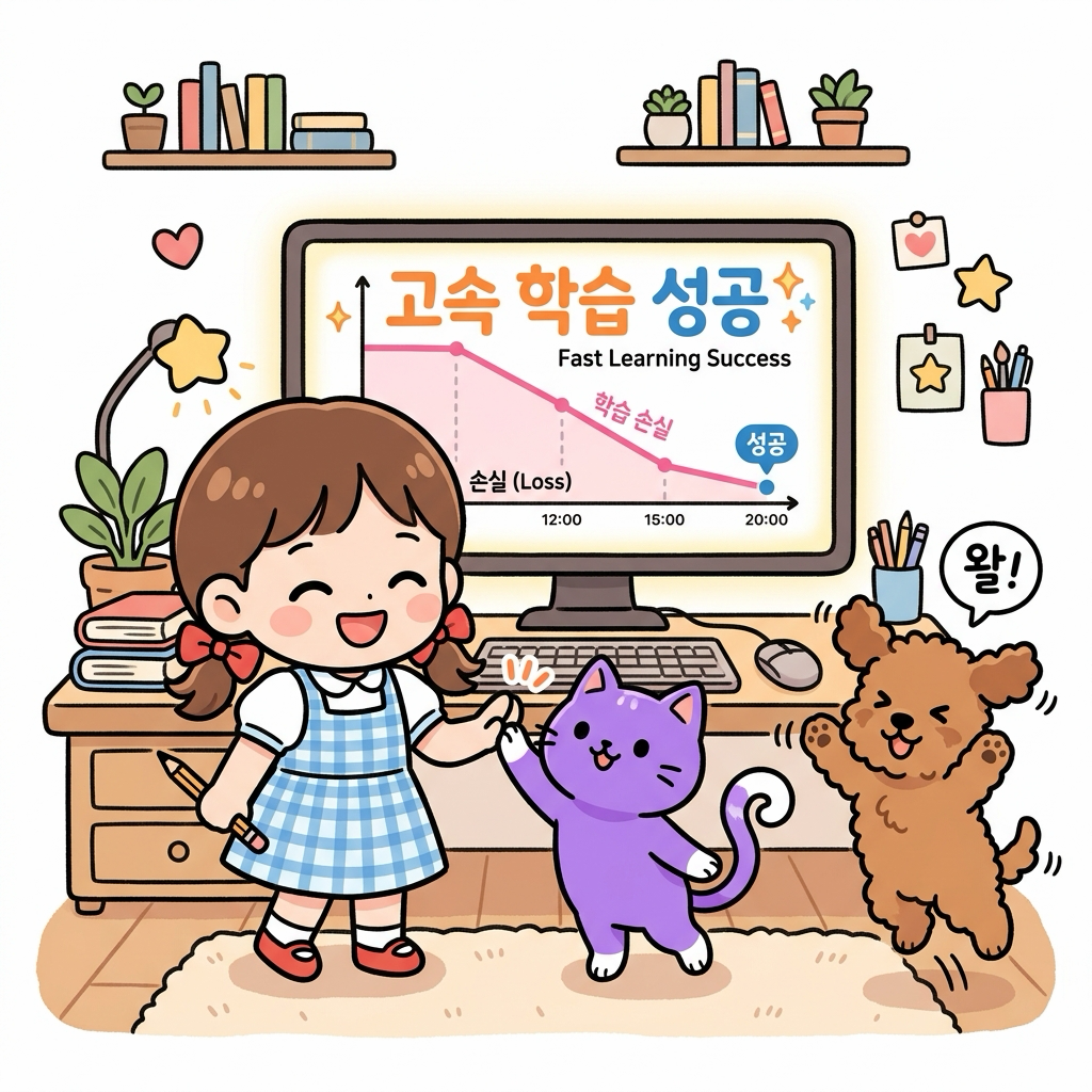 초고속 오차역전파 성공