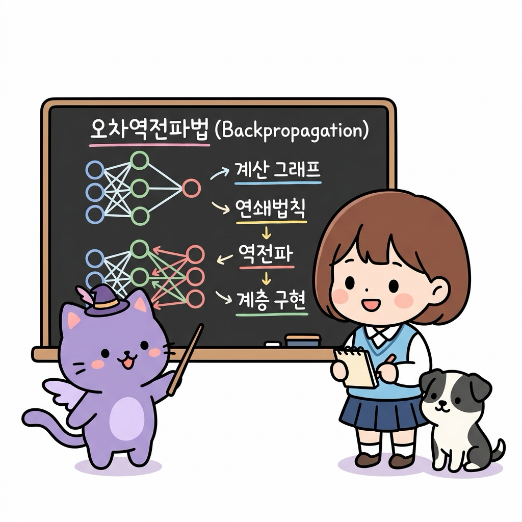 오차역전파법 로드맵