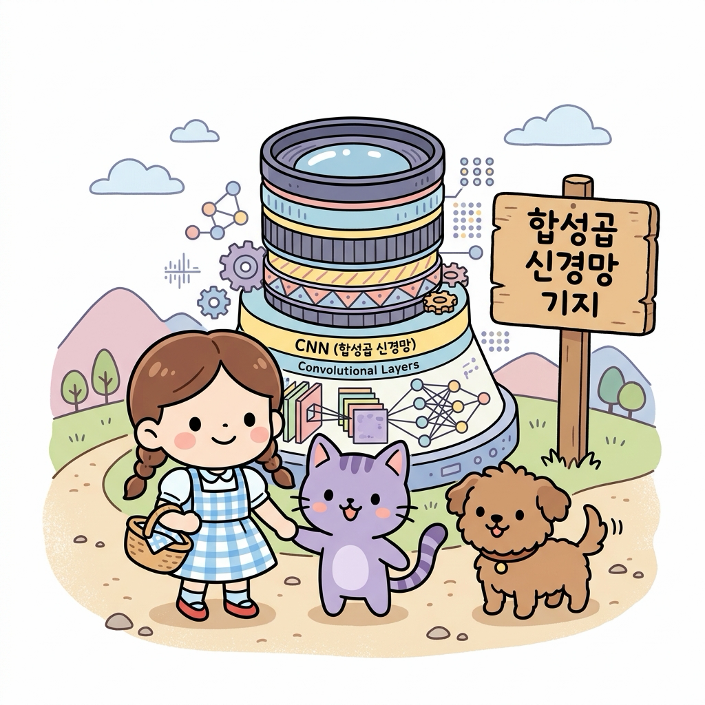합성곱 신경망 기지 입구