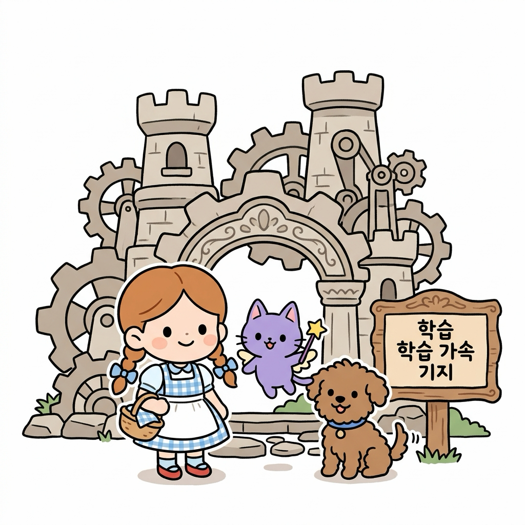 딥러닝 성채 입구